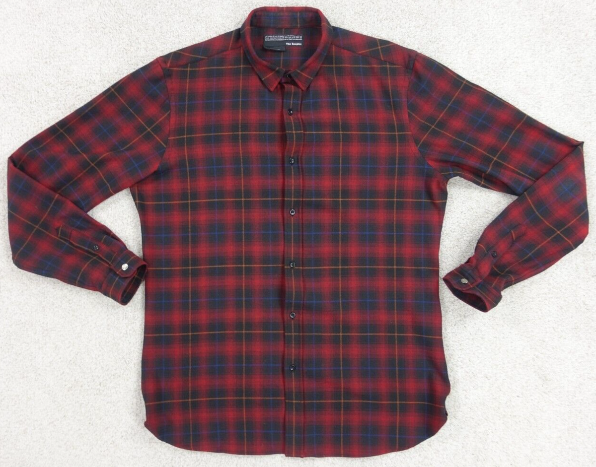 【2plan】Vintage Over Check Shirt Cold Summer Check Shirt - 2PLAN | 60% - Asian Fashion Online