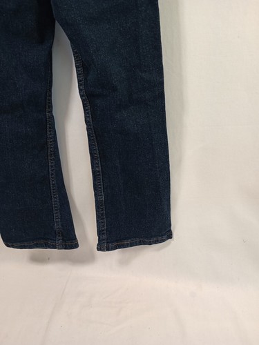 Wrangler Boot Cut Jeans Boys Size 7 REG Denim Youth Dark Wash - Picture 10 of 15