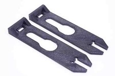 For Gmc Sonoma 1998-2004 Headlight Retainer Clips 2pcs Gm 10298115 For Gmc Sonoma 1998-2004 Headlight Retainer Clips 2pcs Gm 10298115