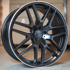 22"mas3 black pol lip alloy wheels for nercedes ML GLC GLE GL GLS AMG tyres