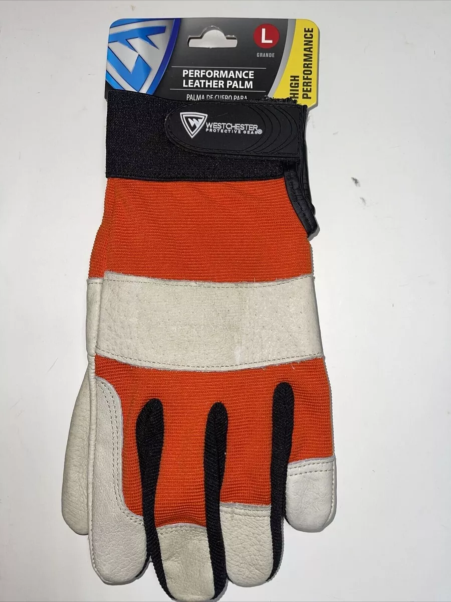 West chester protective store gear leather gloves
