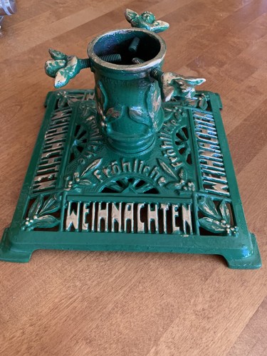 Alter Guss Christbaumständer Weihnachtsbaumständer Weihnachten Baumständer - Bild 9 von 19