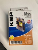 Kmp B44, Tintenpatrone, Yellow, 8 Ml, 600 Seiten, Kompatibel Zu Brother LC123Y