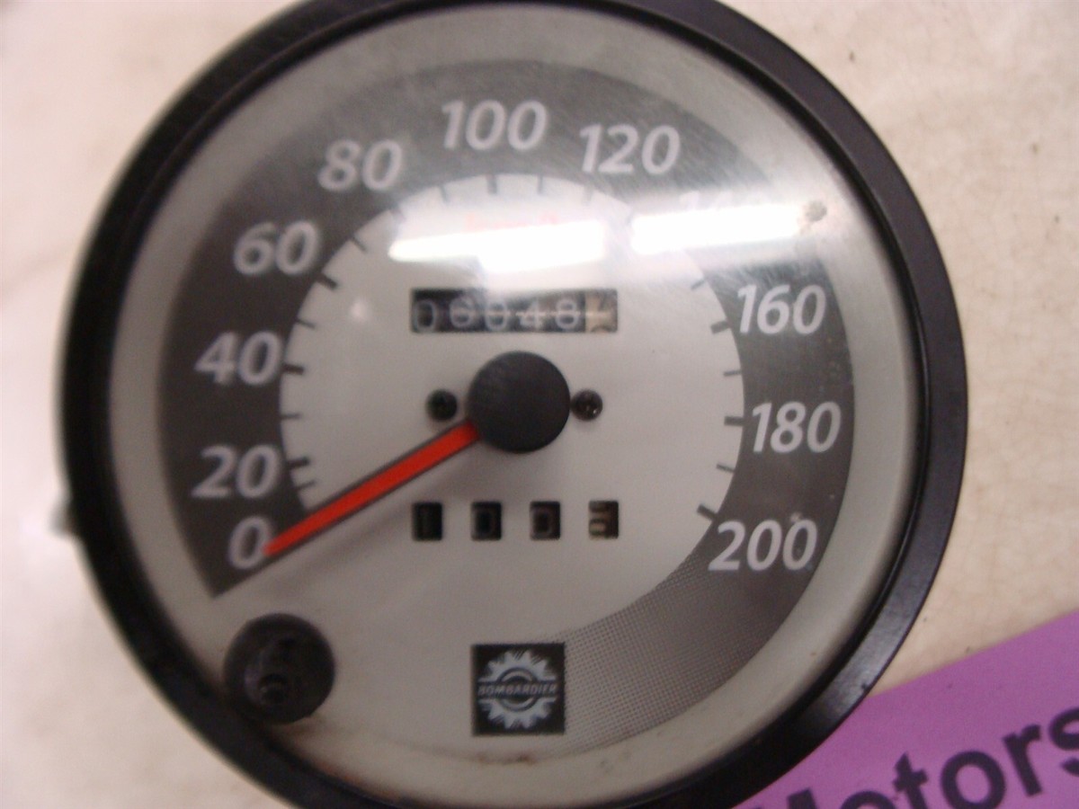 2000 SKI DOO MXZ 800 ZX chassis speedometer gauge 6048 miles mount