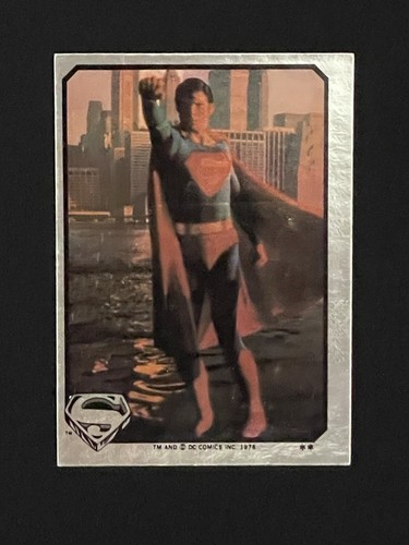 1978 Superman Foil Stickers - YOU GET BOTH STICKERS!!!! - Picture 2 of 5