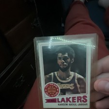 Topps Kareem Abdul-Jabbar #1 1st Team All-Star Los Angeles Lakers Basketball Ca…