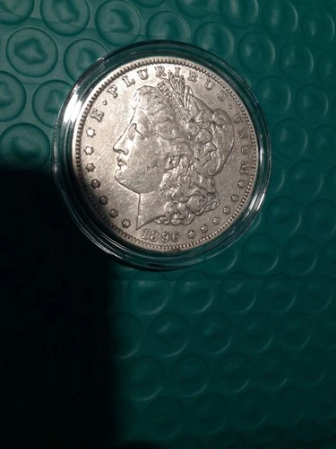 1896-O MORGAN SILVER DOLLAR ALMOST UNCIRCULATED  ACTUAL COIN Look At Pics