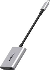 XREAL - HUB Power Adapter for AR Glasses, 45W Fast Charging, 1080p 120Hz Disp...