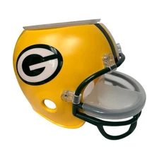 Green Bay Packers Helmet Chip and Dip Tray Holder Party Bowl NFL Football 