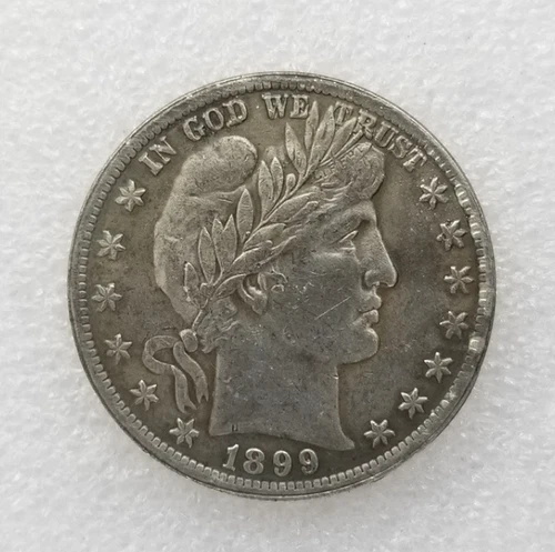 Nice 1899-S Barber Half Dollar 50c High Grade A++++