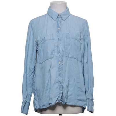Mango, Jeanshemd, Größe: M, Blau, Lyocell, Einfarbig, Denim, Damen #tXO
