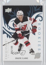 2024 Ice Exquisite Collection Rookies Platinum Blue /199 Graeme Clarke #R-10 6o3