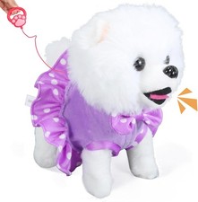 Remote Control Robot Dog ,Plush Puppy Dog Toy, Walks, Barks, Shake Tail Toy