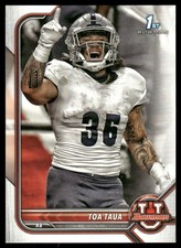 2021-22 Bowman University #25 Toa Taua Nevada Wolf Pack