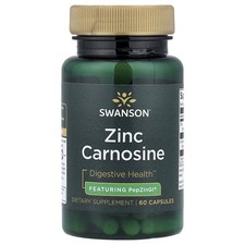 Swanson, Zinc Carnosine, 60 Capsules for digestive support