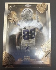 🔥New Release!! Ceedee Lamb Fortune Refractor Topps Chrome Football 2025 Cowboys
