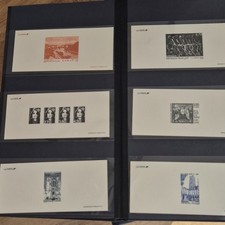 Album Contenant 48 Gravures Timbre France 1996