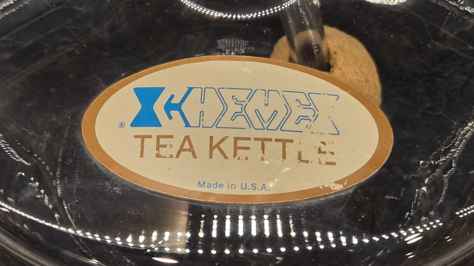 De colección MCM Chemex Fahrenheitor Cafetera Tetera Peter Schlumbohm Con Corcho RARO Foto 3 de 4