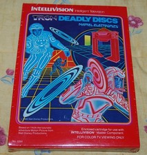 Gioco per INTELLIVISION - TRON DEADLY DISCS - MATTEL ELECTRONICS - NUOVO - NEW