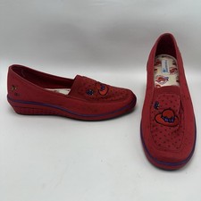 Keds Red Hat Society Grasshoppers Woman Shoes Size 7M Loafers Shoes
