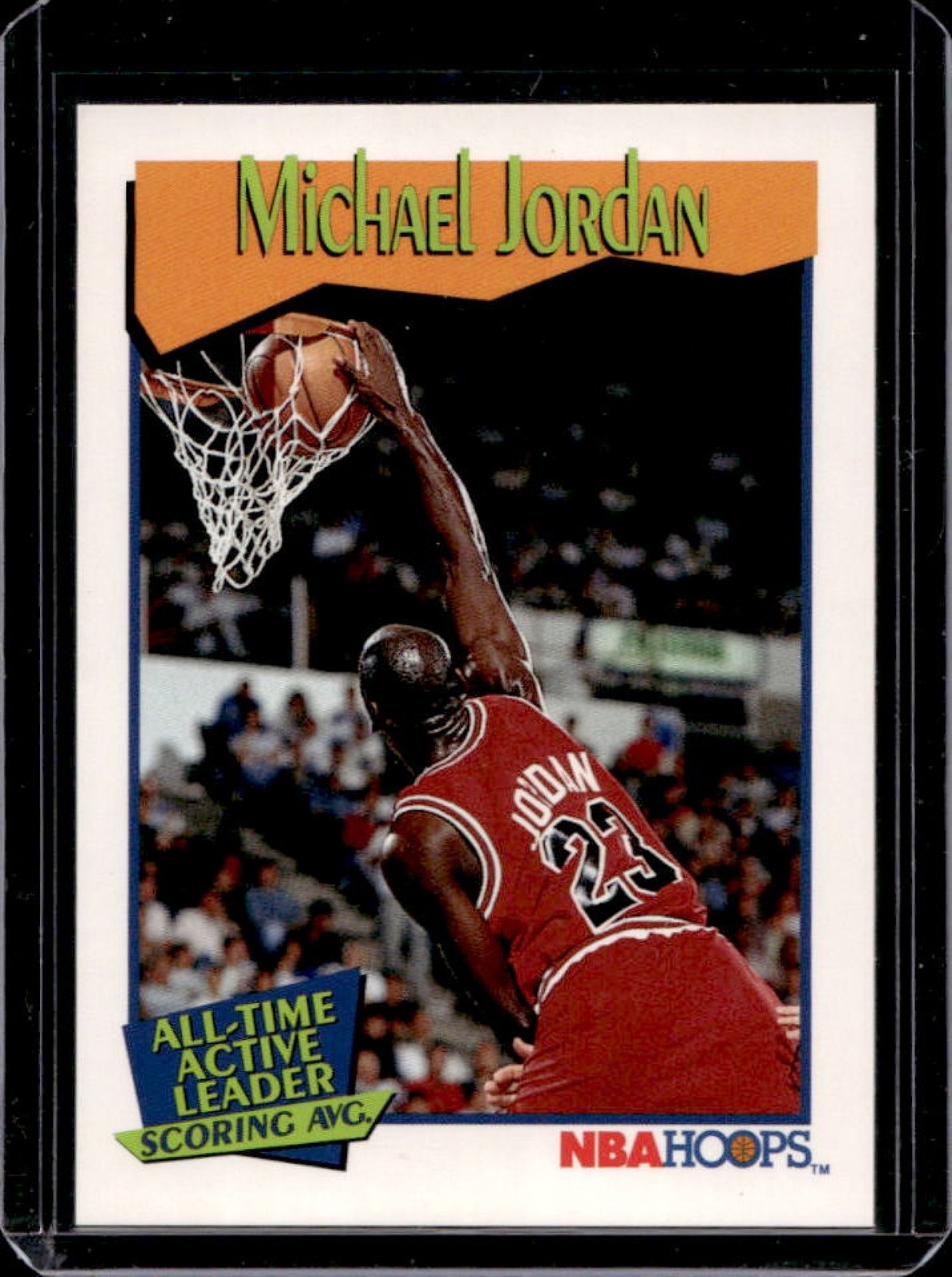 1991-92 Hoops Michael Jordan #536 Bulls