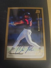 1999 Topps Traded Dave Roberts #T32 certified Autograph auto rookie card RC. rookie card picture