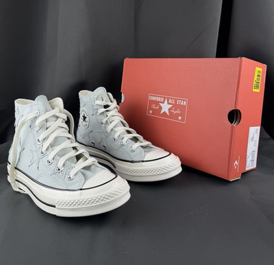 Converse Chuck 70 Hi Sneaker High Top Grau/Weiß Sterne EU 39 A15546C damen