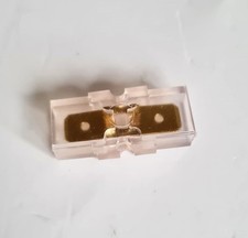 KFZ Klarsichtverbinder einfach Steckverbinder 6,3mm f&uuml;r Anh&auml;nger Traktoren Oldti