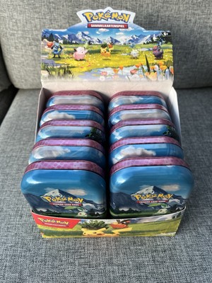 Pokémon Erhabene Helden - 10x Leere Mini Tins mit Pikachu