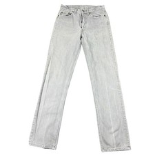 VTG Levi's 501 XX Light Grey Jeans 29x34 fits 29x32 Made In USA 80's 1988