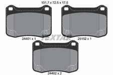 Textar Rear Brake Pads Set For Lexus Is