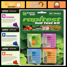 Soil Test Kit for Gardens, Vegetables & Lawns - pH