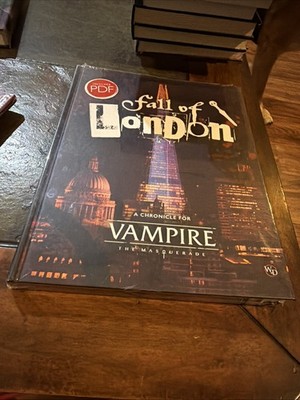 Vampire : The Masquerade Sourcebook RPG Fall of London 5e