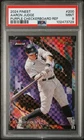 2024 Finest 🔥AARON JUDGE🔥 Purple Checkerboard Refractor /99 PSA 9 🌟 Mint
