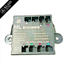 Mercedes C-Class 180 CDI W204 Left Rear Door Module A2129003906