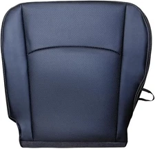 Front Driver Side Bottom Replacement Leather Seat Cover Black Fit for Ram