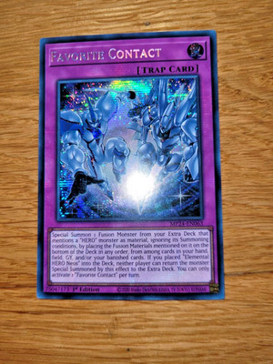 Favorite Contact MP24-EN063 Secret Rare English 1st Edition