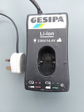 Gesipa Battery Charger 230V 14/4v for Rivet Gun ( tried and tested ).