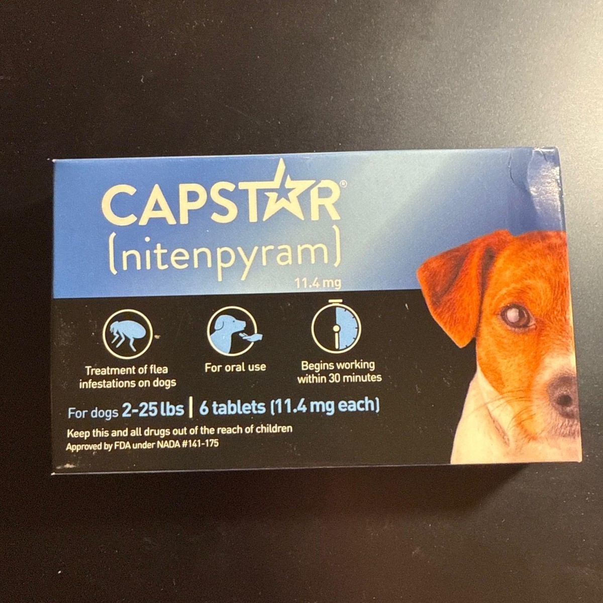 Oral Flea Pill Capstar Safe For Puppies CAPSTAR Oral Treatment For
