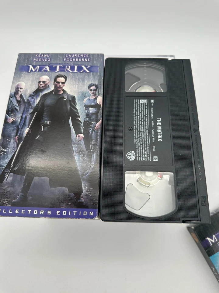 The Matrix & The Matrix Revisited  (VHS, 1999) | Sci-Fi, Keanu Reeves with VIDEO - Image 3 of 4