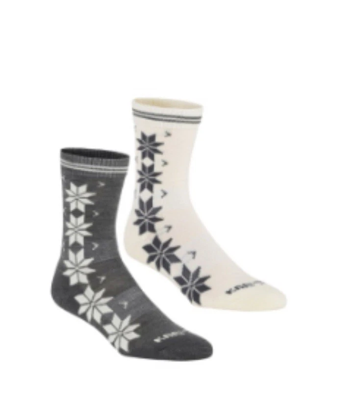 NEW Kari Traa Nordic Wool Blend Lot Of 2 Pairs Socks Size 36-38