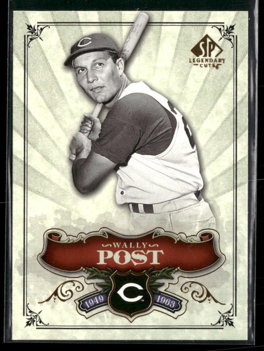 2006 SP Legendary Cuts #76 Wally Post