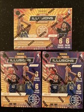 (3) 2020-21 Panini Illusions NBA Basketball Blaster Boxes Factory-Sealed In Hand