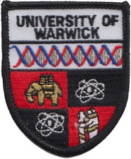 Warwick University Embroidered Patch