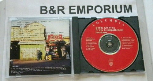 Bobby Sichran - From a Sympathetical Hurricane (1994 Columbia Records) - Used CD - Imagen 2 de 3
