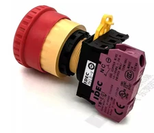 1pcs IDEC Emergency stop push button switch YW1B-V4E01R