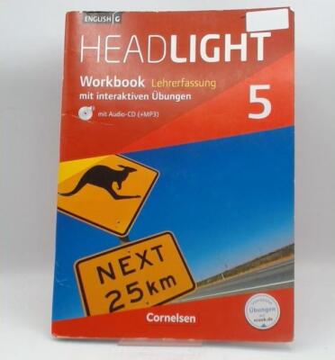 English G Headlight 5 Workbook Arbeitsheft Lehrerfassung mit Lösungen + CD