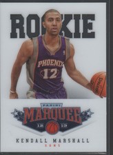 KENDALL MARSHALL  2012-13 PANINI MARQUEE ROOKIE CARD #528