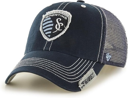 MLS Sporting Kansas City 47 Turner Limpieza Ajustable Snapback Sombrero por '47 Marca - Imagen 1 de 2