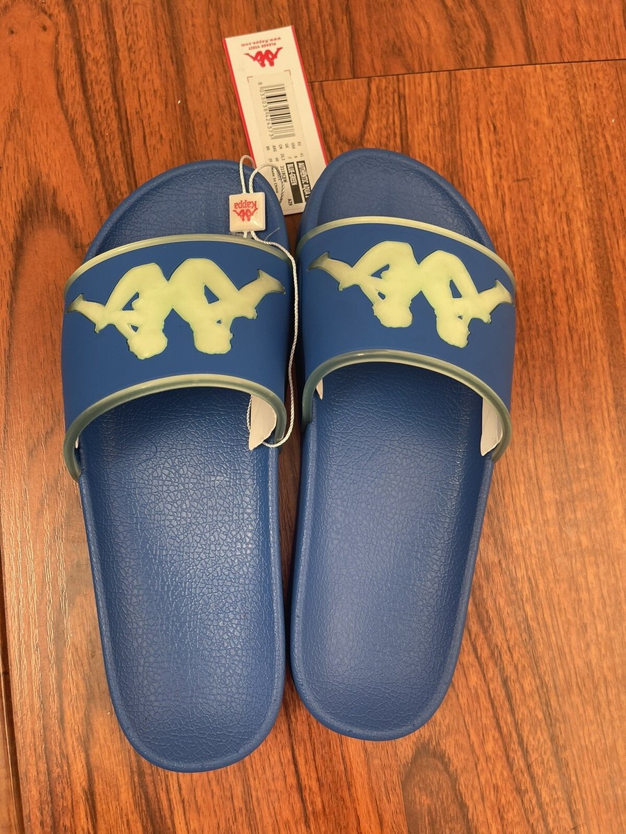 Kappa Authentic Aqua 1 Slides Blue Green Size US 8 | eBay display picture 3